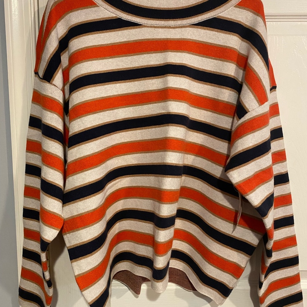 Anthropologie The Cary’s Mock Neck Sweater by Mauve